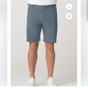 Swet Tailor Shorts Size 28 The Everyday Chino Jersey French Grey Pockets NEW